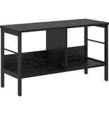 VidaXL Boekenkast Zwart Eiken 82 x 32 x 47 cm Bewerkt hout