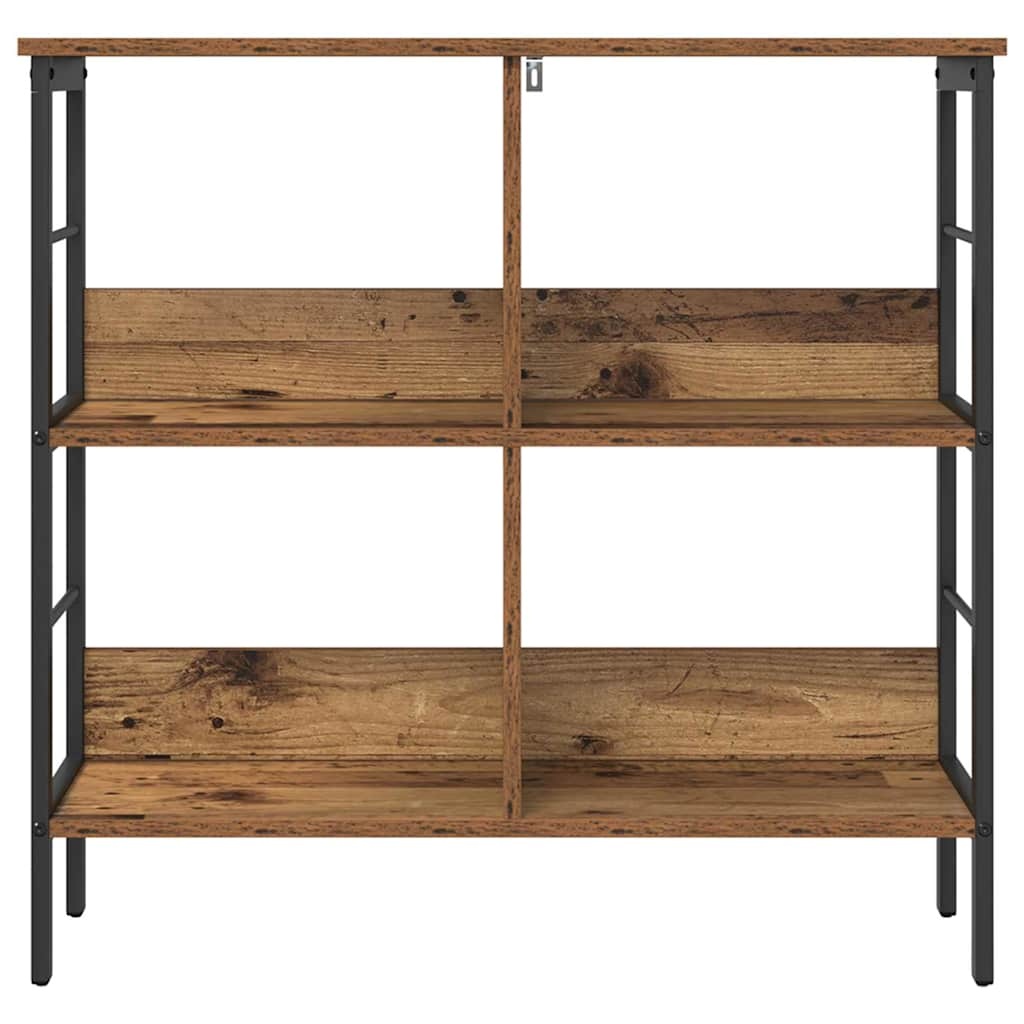 VidaXL Boekenkast Oud Hout 82 x 32 x 79 cm Bewerkt hout