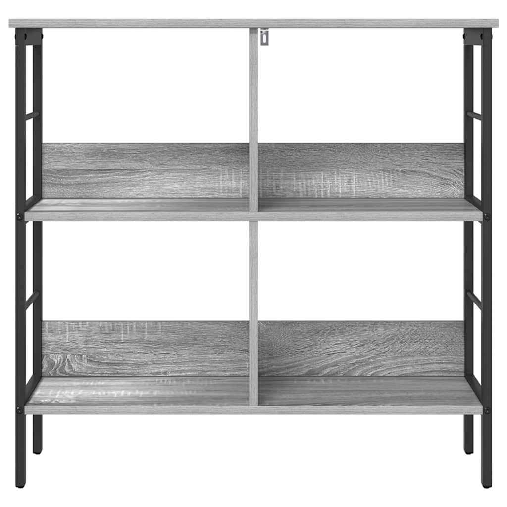 VidaXL Boekenkast Grijs Sonoma 82 x 32 x 79 cm Bewerkt hout