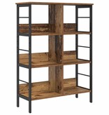 VidaXL Boekenkast Oud Hout 82 x 32 x 112 cm Bewerkt hout