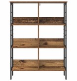 VidaXL Boekenkast Oud Hout 82 x 32 x 112 cm Bewerkt hout