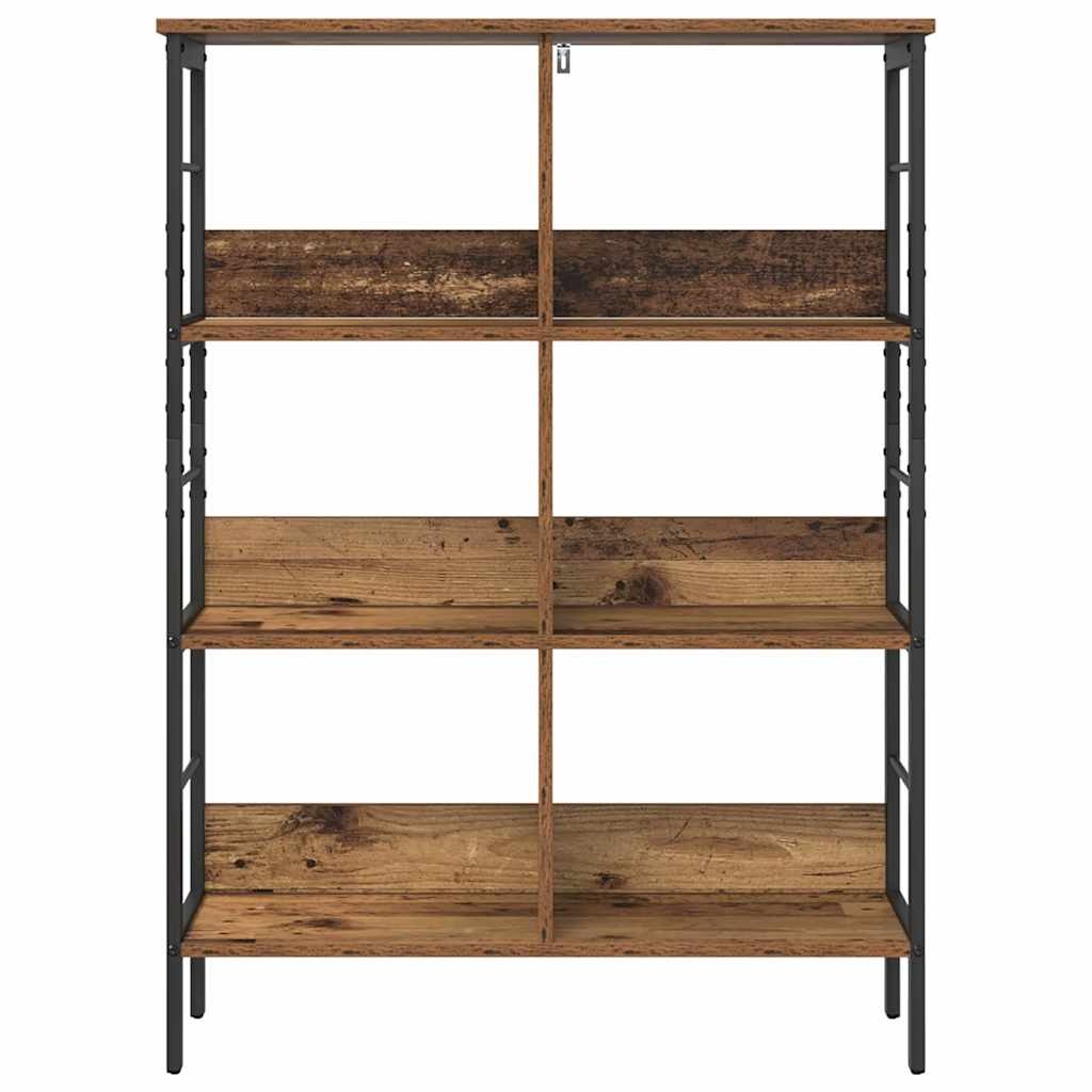 VidaXL Boekenkast Oud Hout 82 x 32 x 112 cm Bewerkt hout