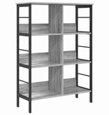 VidaXL Boekenkast Grijs Sonoma 82 x 32 x 112 cm Bewerkt hout