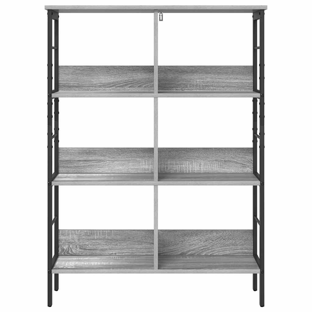 VidaXL Boekenkast Grijs Sonoma 82 x 32 x 112 cm Bewerkt hout