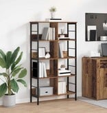 VidaXL Boekenkast Oud Hout 82 x 32 x 144,5 cm Bewerkt hout