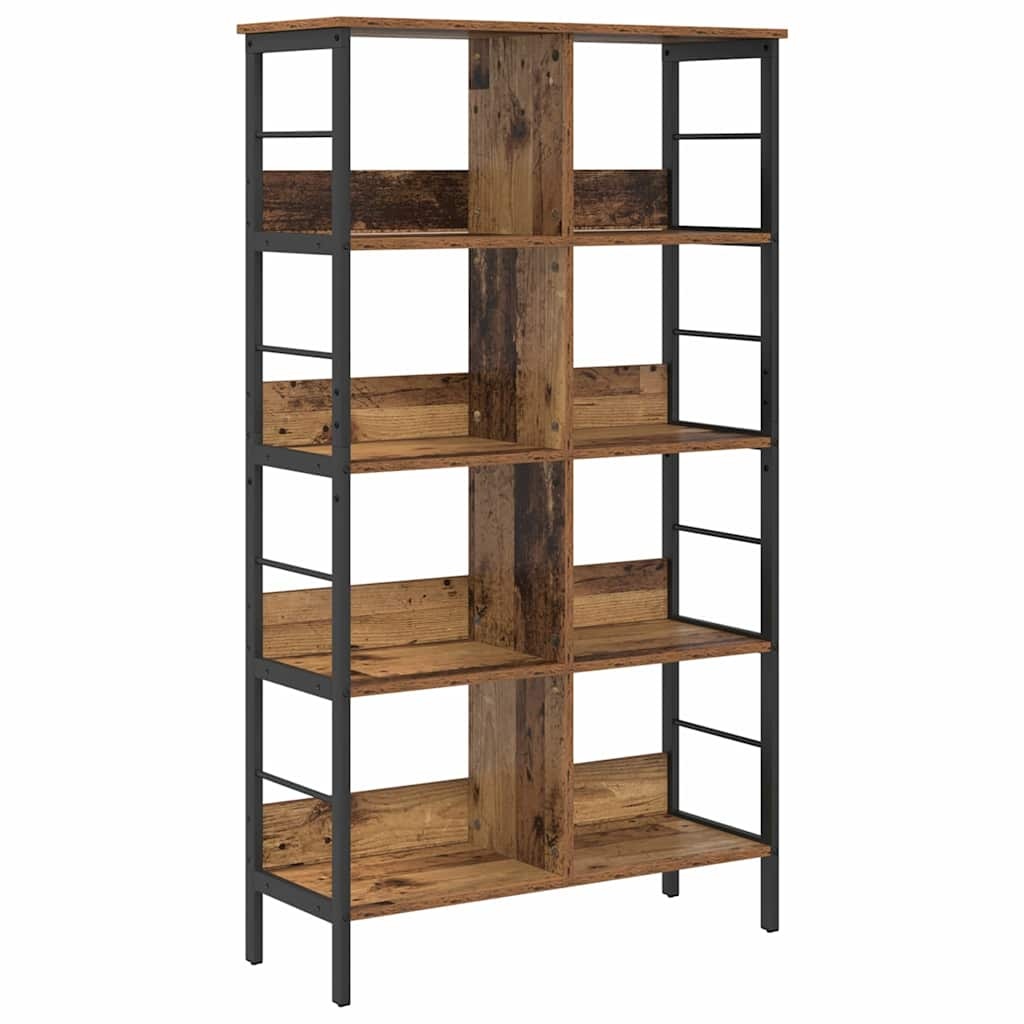 VidaXL Boekenkast Oud Hout 82 x 32 x 144,5 cm Bewerkt hout