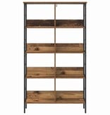 VidaXL Boekenkast Oud Hout 82 x 32 x 144,5 cm Bewerkt hout
