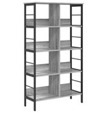 VidaXL Boekenkast Grijs Sonoma 82 x 32 x 144,5 cm Bewerkt hout