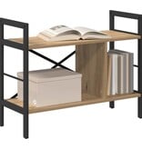 VidaXL Boekenkast Artisan Eiken 75 x 30 x 58,5 cm Bewerkt hout