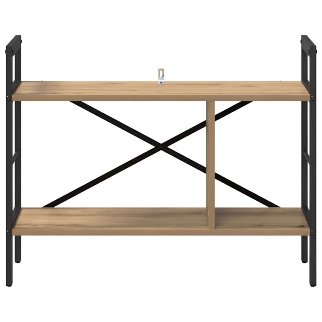 VidaXL Boekenkast Artisan Eiken 75 x 30 x 58,5 cm Bewerkt hout