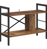 VidaXL Boekenkast Oud Hout 75 x 30 x 58,5 cm Bewerkt hout