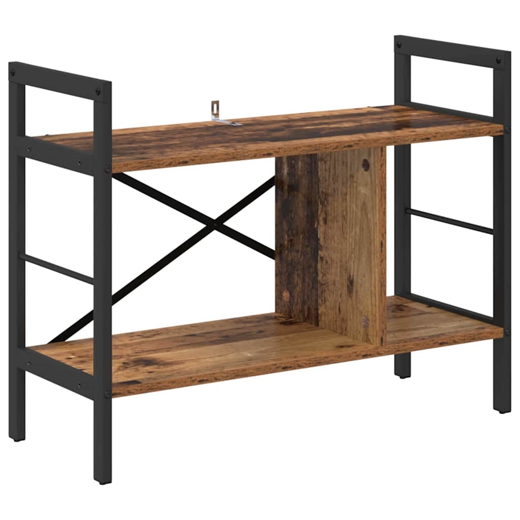 VidaXL Boekenkast Oud Hout 75 x 30 x 58,5 cm Bewerkt hout