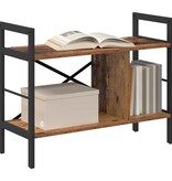 VidaXL Boekenkast Oud Hout 75 x 30 x 58,5 cm Bewerkt hout