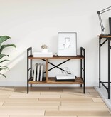 VidaXL Boekenkast Oud Hout 75 x 30 x 58,5 cm Bewerkt hout