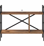 VidaXL Boekenkast Oud Hout 75 x 30 x 58,5 cm Bewerkt hout