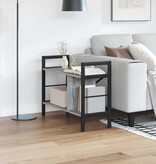 VidaXL Boekenkast Grijs Sonoma 75 x 30 x 58,5 cm Bewerkt hout