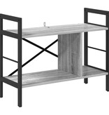 VidaXL Boekenkast Grijs Sonoma 75 x 30 x 58,5 cm Bewerkt hout