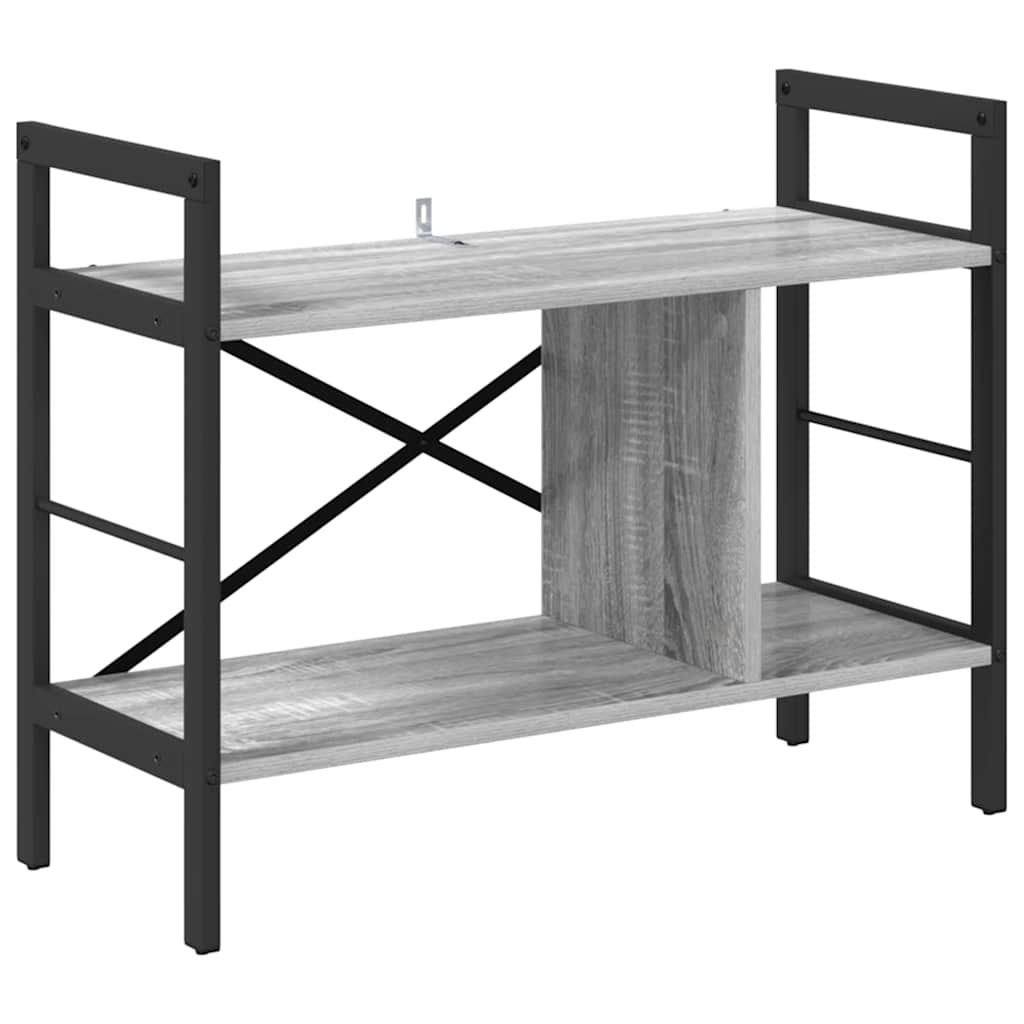VidaXL Boekenkast Grijs Sonoma 75 x 30 x 58,5 cm Bewerkt hout