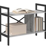 VidaXL Boekenkast Grijs Sonoma 75 x 30 x 58,5 cm Bewerkt hout