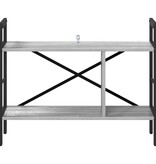 VidaXL Boekenkast Grijs Sonoma 75 x 30 x 58,5 cm Bewerkt hout