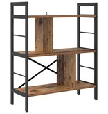 VidaXL Boekenkast Oud Hout 75 x 30 x 91 cm Bewerkt hout