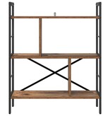 VidaXL Boekenkast Oud Hout 75 x 30 x 91 cm Bewerkt hout