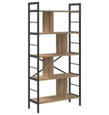 VidaXL Boekenkast Artisan Eiken 75 x 30 x 156 cm Bewerkt hout