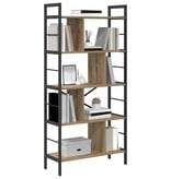 VidaXL Boekenkast Artisan Eiken 75 x 30 x 156 cm Bewerkt hout