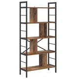 VidaXL Boekenkast Oud Hout 75 x 30 x 156 cm Bewerkt hout
