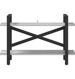 VidaXL Boekenkast Grijs Sonoma 100 x 33,5 x 64 cm Bewerkt hout