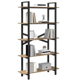 VidaXL Boekenkast Artisan Eiken 100 x 33,5 x 178 cm Bewerkt hout