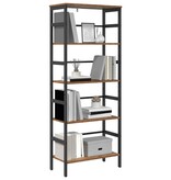 VidaXL Boekenkast Oud Hout 60 x 29,5 x 149 cm Bewerkt hout