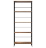 VidaXL Boekenkast Oud Hout 60 x 29,5 x 149 cm Bewerkt hout