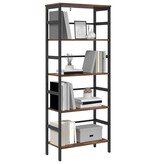 VidaXL Boekenkast Gerookt eiken 60 x 29,5 x 149 cm Bewerkt hout