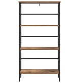 VidaXL Boekenkast Oud Hout 60 x 29,5 x 115 cm Bewerkt hout