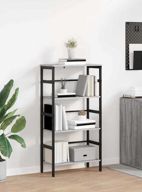VidaXL Boekenkast Grijs Sonoma 60 x 29,5 x 115 cm Bewerkt hout