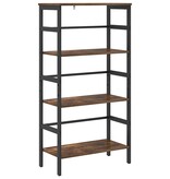 VidaXL Boekenkast Gerookt eiken 60 x 29,5 x 115 cm Bewerkt hout