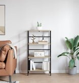 VidaXL Boekenkast Sonoma Eiken 60 x 29,5 x 115 cm Bewerkt hout