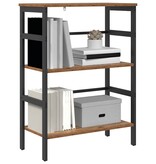 VidaXL Boekenkast Oud Hout 60 x 29,5 x 81 cm Bewerkt hout