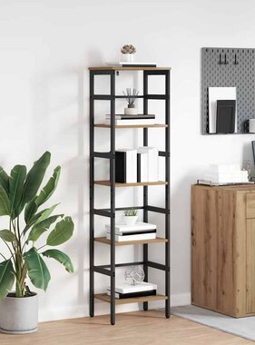 VidaXL Boekenkast Artisan Eiken 40 x 29,5 x 149 cm Bewerkt hout