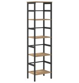 VidaXL Boekenkast Artisan Eiken 40 x 29,5 x 149 cm Bewerkt hout
