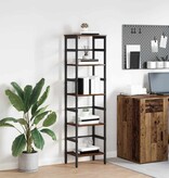 VidaXL Boekenkast Oud Hout 40 x 29,5 x 149 cm Bewerkt hout