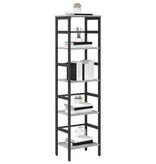 VidaXL Boekenkast Grijs Sonoma 40 x 29,5 x 149 cm Bewerkt hout