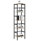 VidaXL Boekenkast Sonoma Eiken 40 x 29,5 x 149 cm Bewerkt hout