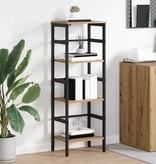 VidaXL Boekenkast Artisan Eiken 40 x 29,5 x 115 cm Bewerkt hout