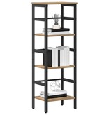 VidaXL Boekenkast Artisan Eiken 40 x 29,5 x 115 cm Bewerkt hout