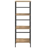 VidaXL Boekenkast Artisan Eiken 40 x 29,5 x 115 cm Bewerkt hout