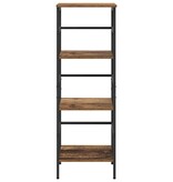 VidaXL Boekenkast Oud Hout 40 x 29,5 x 115 cm Bewerkt hout