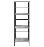 VidaXL Boekenkast Grijs Sonoma 40 x 29,5 x 115 cm Bewerkt hout