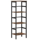 VidaXL Boekenkast Gerookt eiken 40 x 29,5 x 115 cm Bewerkt hout